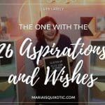 26 Aspirations and Wishes