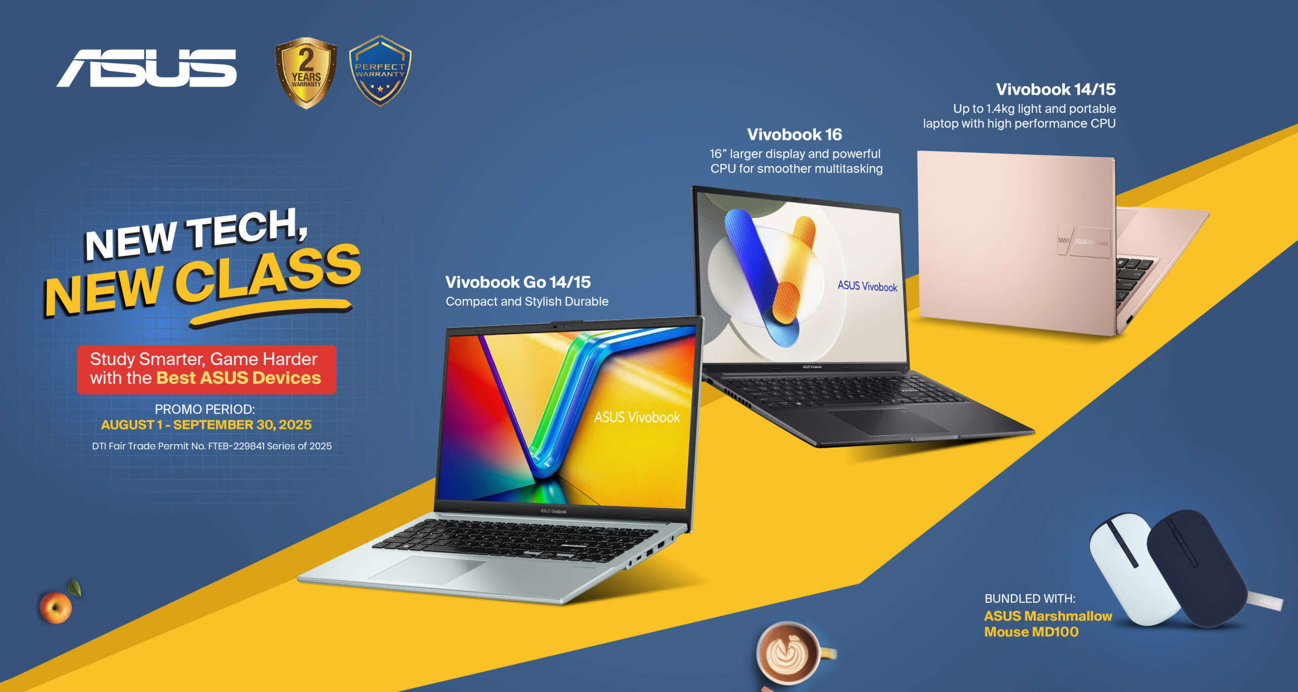 BE STYLISH AND RELIABLE VIVOBOOK CLASSIC SERIES